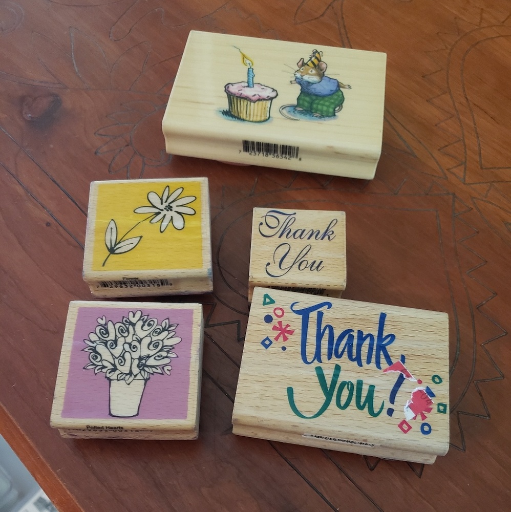 Assorted stamps